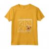 Donna MoneyGone - T-shirt Grifone di Bruxelles con Collo a V - Ideale per Amanti dei Cani
