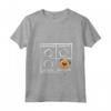 Donna MoneyGone - T-shirt Grifone di Bruxelles con Collo a V - Ideale per Amanti dei Cani
