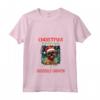 Natale è meglio con un Grifone di Bruxelles - Dog Lover XMAS Maglietta con Collo a V - Regalo divertente per amanti dei cani durante le vacanze