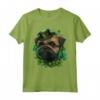 Luckiest Brussels Griffon - Maglietta San Patrizio Cane Griffon di Bruxelles - Ideale per Amanti dei Cani e Feste a Tema