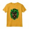 Irish St Patricks Shamrock Bruxelles Cane grifone Maglietta - Luckiest Brussels Griffon per il Giorno di San Patrizio - Ideale per Feste e Halloween