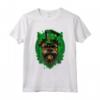 Irish St Patricks Shamrock Bruxelles Cane grifone Maglietta - Luckiest Brussels Griffon per il Giorno di San Patrizio - Ideale per Feste e Halloween