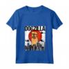 Donna Divertente Vintage Giapponese Dogzilla Bruxelles Griffone Maglietta con Collo a V - Il Regalo Perfetto per gli Amanti dei Cani