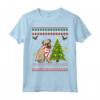Simpatico Grifone di Bruxelles - Maglietta Regalo Natalizio a Forma di Cane in Pino - Ideale per Natale - I Love Brussels Griffon