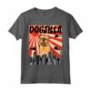 Divertente Retro Giapponese Dogzilla Bruxelles Griffon Maglietta - Regalo Perfetto per gli Amanti dei Cani