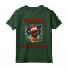 Natale è meglio con un Grifone di Bruxelles - Dog Lover XMAS Maglietta - Regalo Unico per Amanti dei Cani