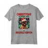 Natale è meglio con un Grifone di Bruxelles - Dog Lover XMAS Maglietta - Regalo Unico per Amanti dei Cani