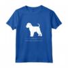 Grifone di Bruxelles - Silhouette Bianca Maglietta - Design Originale per Proprietari di Cani - HapTiger