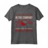 Il Vino Sorseggia Meglio in Compagnia di un Grifone di Bruxelles - T-shirt Divertente per Amanti del Vino e dei Cani - Ideale per Feste e Compleanni