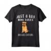 Semplicemente un bambino Incantato - Griffone di Bruxelles Maglietta Divertente per Amanti dei Cani - Ideale come Regalo per Proprietari di Griffon di Bruxelles