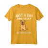 Semplicemente un bambino Incantato - Griffone di Bruxelles Maglietta Divertente per Amanti dei Cani - Ideale come Regalo per Proprietari di Griffon di Bruxelles