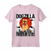 Divertente Vintage Giapponese Dogzilla Bruxelles Griffon Maglietta - Regalo Unico per Amanti dei Cani