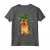 San Patrizio Giorno di Bruxelles Grifone Cane Trifoglio Regalo Maglietta - Ideale per festeggiare il St Patricks Day con il tuo amato animale da compagnia