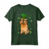San Patrizio Giorno di Bruxelles Grifone Cane Trifoglio Regalo Maglietta - Ideale per festeggiare il St Patricks Day con il tuo amato animale da compagnia