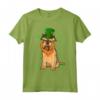 San Patrizio Giorno di Bruxelles Grifone Cane Trifoglio Regalo Maglietta - Ideale per festeggiare il St Patricks Day con il tuo amato animale da compagnia