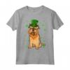 San Patrizio Giorno di Bruxelles Grifone Cane Trifoglio Regalo Maglietta - Ideale per festeggiare il St Patricks Day con il tuo amato animale da compagnia