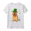 San Patrizio Giorno di Bruxelles Grifone Cane Trifoglio Regalo Maglietta - Ideale per festeggiare il St Patricks Day con il tuo amato animale da compagnia