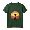 Donna Carino Bruxelles Griffone Fiore Montagna Tramonto Cucciolo Maglietta con Collo a V - Ideale per Amanti dei Cani e della Natura - Acquista Online