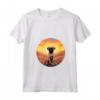 Donna Carino Bruxelles Griffone Fiore Montagna Tramonto Cucciolo Maglietta con Collo a V - Ideale per Amanti dei Cani e della Natura - Acquista Online