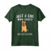 Semplicemente una ragazza cantante Grifone di Bruxelles - Maglietta Divertente per Amanti dei Cani - Regalo per Chi Ama i Bruxelles Griffon