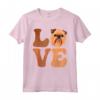 Grifone di Bruxelles AMORE Maglietta - Design per gli Amanti dei Cani - Ideale per Bruxelles Griffon Dog Clothes