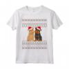 Grifone di Bruxelles Natale Maglietta - Regalo Natalizio per Orgogliosi Proprietari di Cani Griffon di Bruxelles