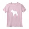 Griffon di Bruxelles Silhouette - Maglietta Bianca con Design Originale per Proprietari di Cani - HapTiger