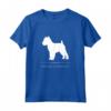 Griffon di Bruxelles Silhouette - Maglietta Bianca con Design Originale per Proprietari di Cani - HapTiger