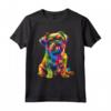 Cane Griffone di Bruxelles Pop Art Maglietta - Ideale per gli Amanti dei Cani e della Pop Art
