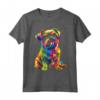 Cane Griffone di Bruxelles Pop Art Maglietta - Ideale per gli Amanti dei Cani e della Pop Art