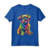 Cane Griffone di Bruxelles Pop Art Maglietta - Ideale per gli Amanti dei Cani e della Pop Art