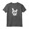 Skull Rock Hands Grunge Punk Music Maglietta - Rock On! Concert Outfit for Music Enthusiasts