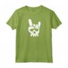 Skull Rock Hands Grunge Punk Music Maglietta - Rock On! Concert Outfit for Music Enthusiasts