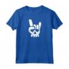 Skull Rock Hands Grunge Punk Music Maglietta - Rock On! Concert Outfit for Music Enthusiasts