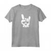 Skull Rock Hands Grunge Punk Music Maglietta - Rock On! Concert Outfit for Music Enthusiasts