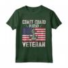 Guardia Costiera Orgoglioso Veterano Bandiera USA Veterans Day Maglietta - Perfetta per Veterani della Guardia Costiera