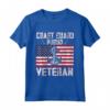 Guardia Costiera Orgoglioso Veterano Bandiera USA Veterans Day Maglietta - Perfetta per Veterani della Guardia Costiera
