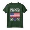 Orgoglioso Guardia Costiera Mamma - Maglietta con Bandiera Americana per Festa della Mamma - Ideale per Compleanno o Natale
