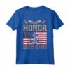 Duty Honor Guardia Costiera Veteran Veteran Day USA Bandiera Maglietta - Ideale per veterani della Guardia Costiera degli Stati Uniti e sostenitori patriottici