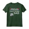 Orgoglioso Guardia Costiera Papà - Maglietta Guardia Costiera Laurea per il Papà - Ideale come Regalo di Laurea della Guardia Costiera