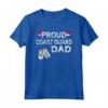 Orgoglioso Guardia Costiera Papà - Maglietta Guardia Costiera Laurea per il Papà - Ideale come Regalo di Laurea della Guardia Costiera