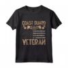 Guardia Costiera Orgoglioso Veterano Bandiera USA Veterans Day Maglietta - Ideale per Patrioti e Supporto ai Veterani della Guardia Costiera