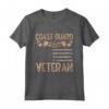 Guardia Costiera Orgoglioso Veterano Bandiera USA Veterans Day Maglietta - Ideale per Patrioti e Supporto ai Veterani della Guardia Costiera