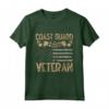 Guardia Costiera Orgoglioso Veterano Bandiera USA Veterans Day Maglietta - Ideale per Patrioti e Supporto ai Veterani della Guardia Costiera