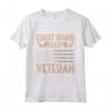 Guardia Costiera Orgoglioso Veterano Bandiera USA Veterans Day Maglietta - Ideale per Patrioti e Supporto ai Veterani della Guardia Costiera