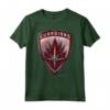 HapTiger Guardians of the Galaxy 2 Tattoo Shield Maglietta - Officially Licensed Marvel Apparel - Collectible Item 17MARF00021A-001