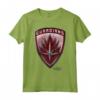 HapTiger Guardians of the Galaxy 2 Tattoo Shield Maglietta - Officially Licensed Marvel Apparel - Collectible Item 17MARF00021A-001
