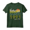 Nato nel 1991 Marzo - 30 Anni d'Epoca Maglietta Compleanno Vintage - Idea Regalo Unica per Uomo