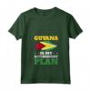 Donna Bandiera della Guyana Maglietta con Collo a V - Guyana Is My Retirement Plan - Ideale per Mostrare le tue Radici Guyanesi