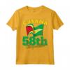 Guyana 58th Independence - May 26, 2024 Bandiera Invecchiata Maglietta Maschile - Orgoglioso Regalo per il Giorno dell'Indipendenza della Guyana
